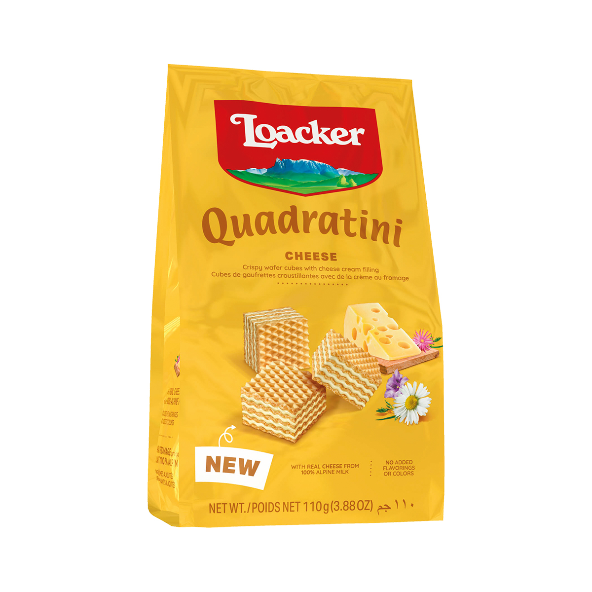 Loacker Quadratini Cheese 110g