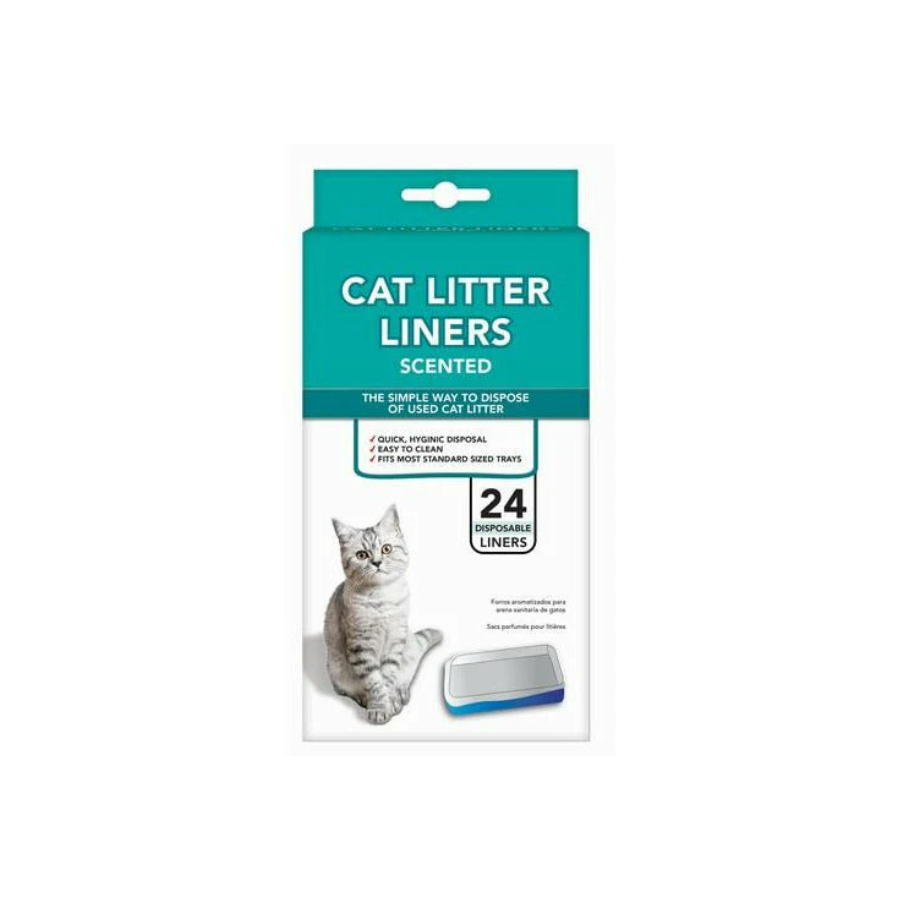 Uncle Bill  Cat Litter Liners Scented (24 Pcs)