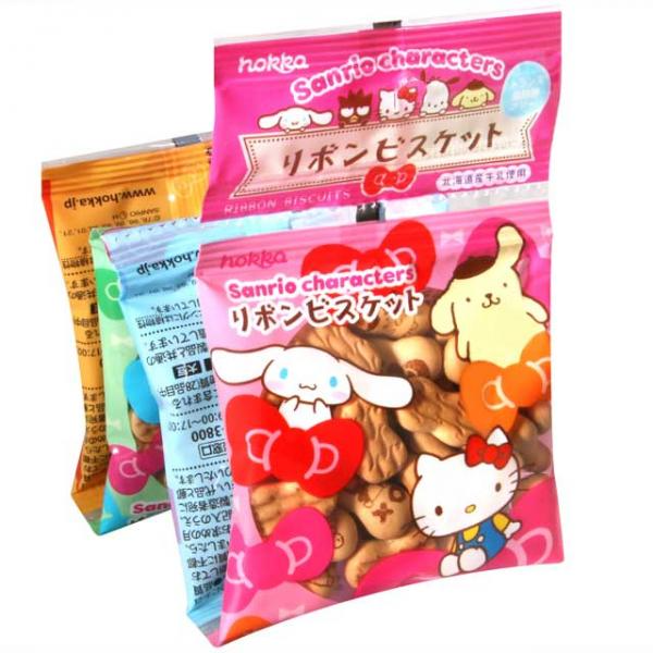 Sanrio Characters Ribbon Biscuits 20g x 4