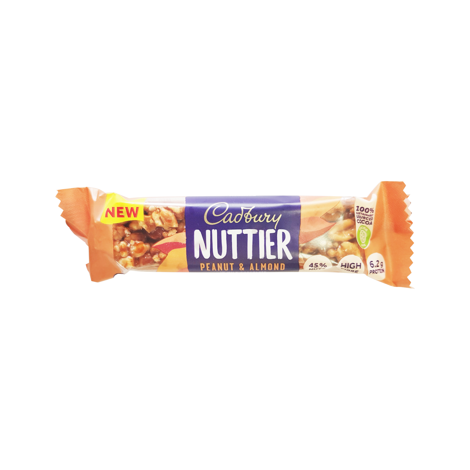 Cadbury Nuttier Peanut/Almond Choco Bar (40g)
