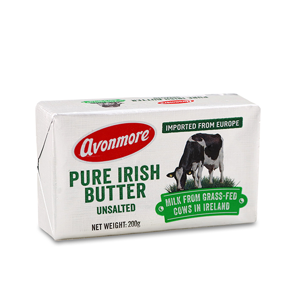 Avonmore Pure Irish Butter Unsalted (200g)