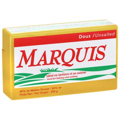 Marquis Butter Unsalted 80% Fat (200g)