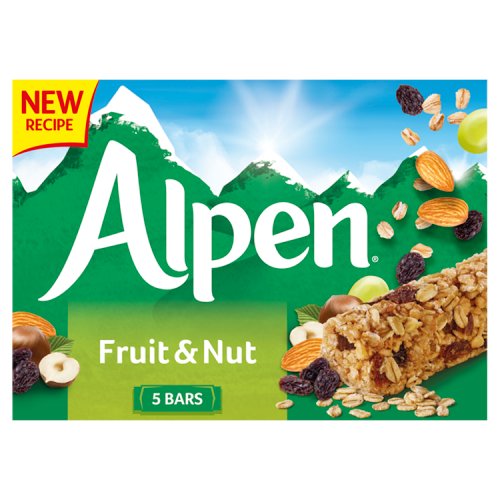 Alpen Fruit & Nut Muesli Bar (5x28g)