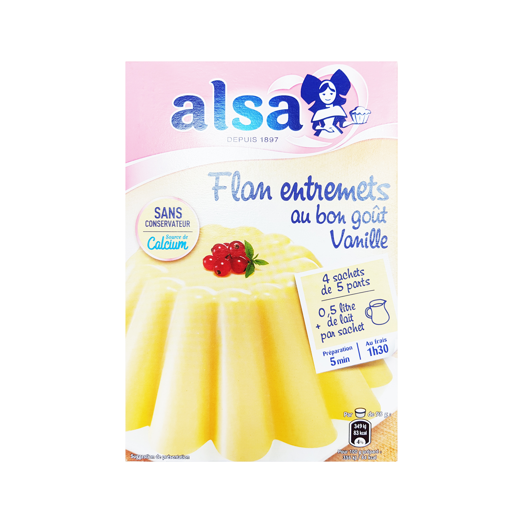 Alsa Vanilla Flan Dessert Mix (192g)