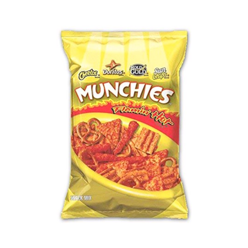Munchies Flamin Hot Flavored Snack ( 262.2g)