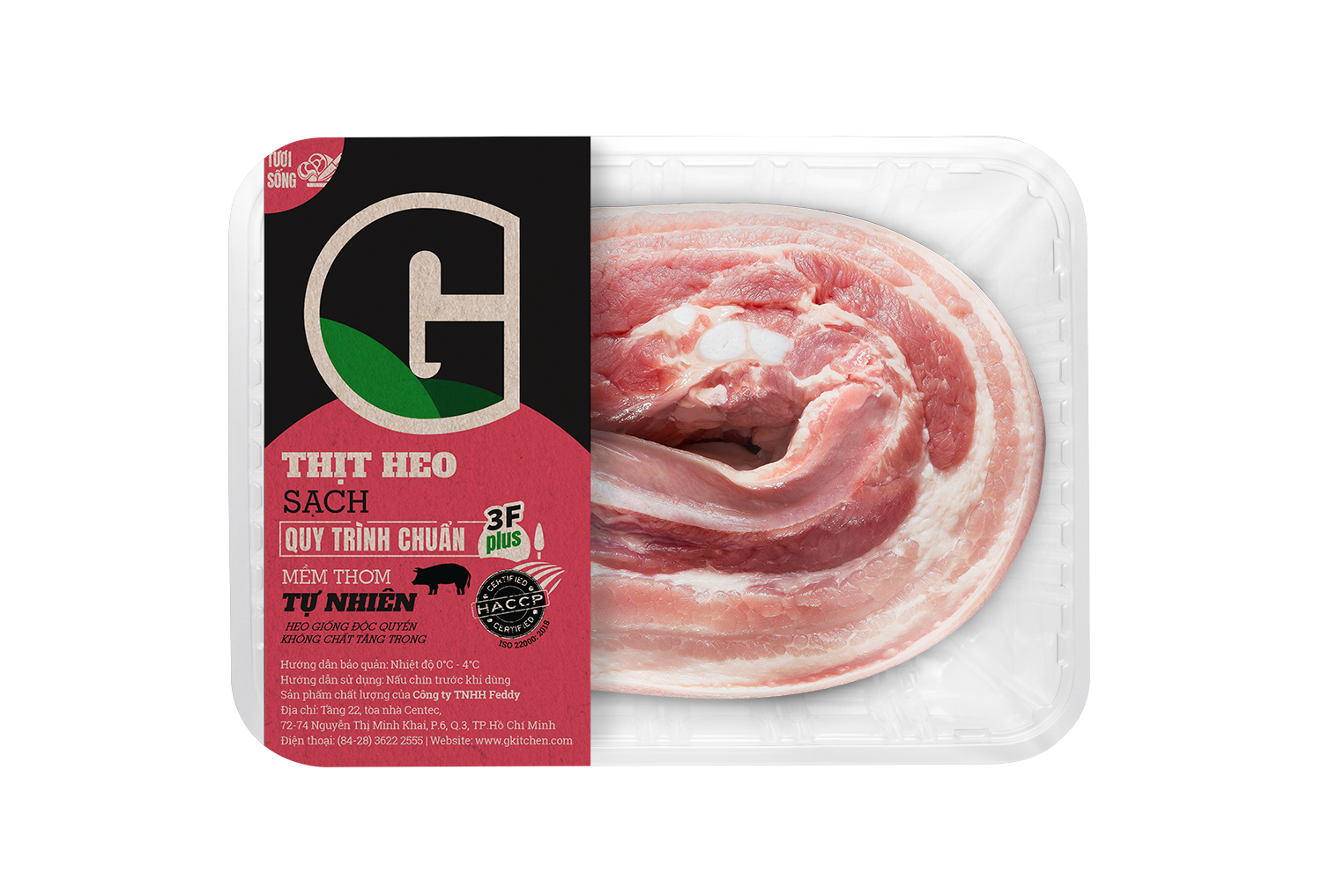 G Pork Belly no ribs (300g)