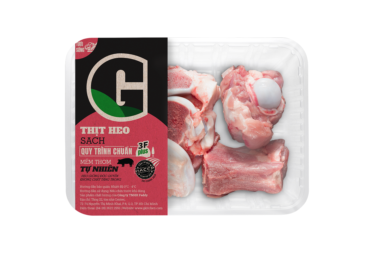 G Pork Bone (500g)