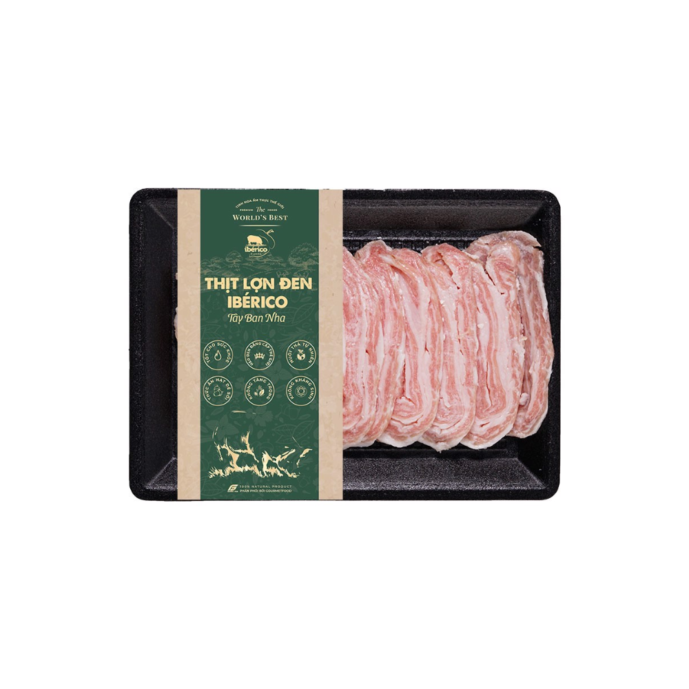 Iberico Belly Secreto Sliced (250g)