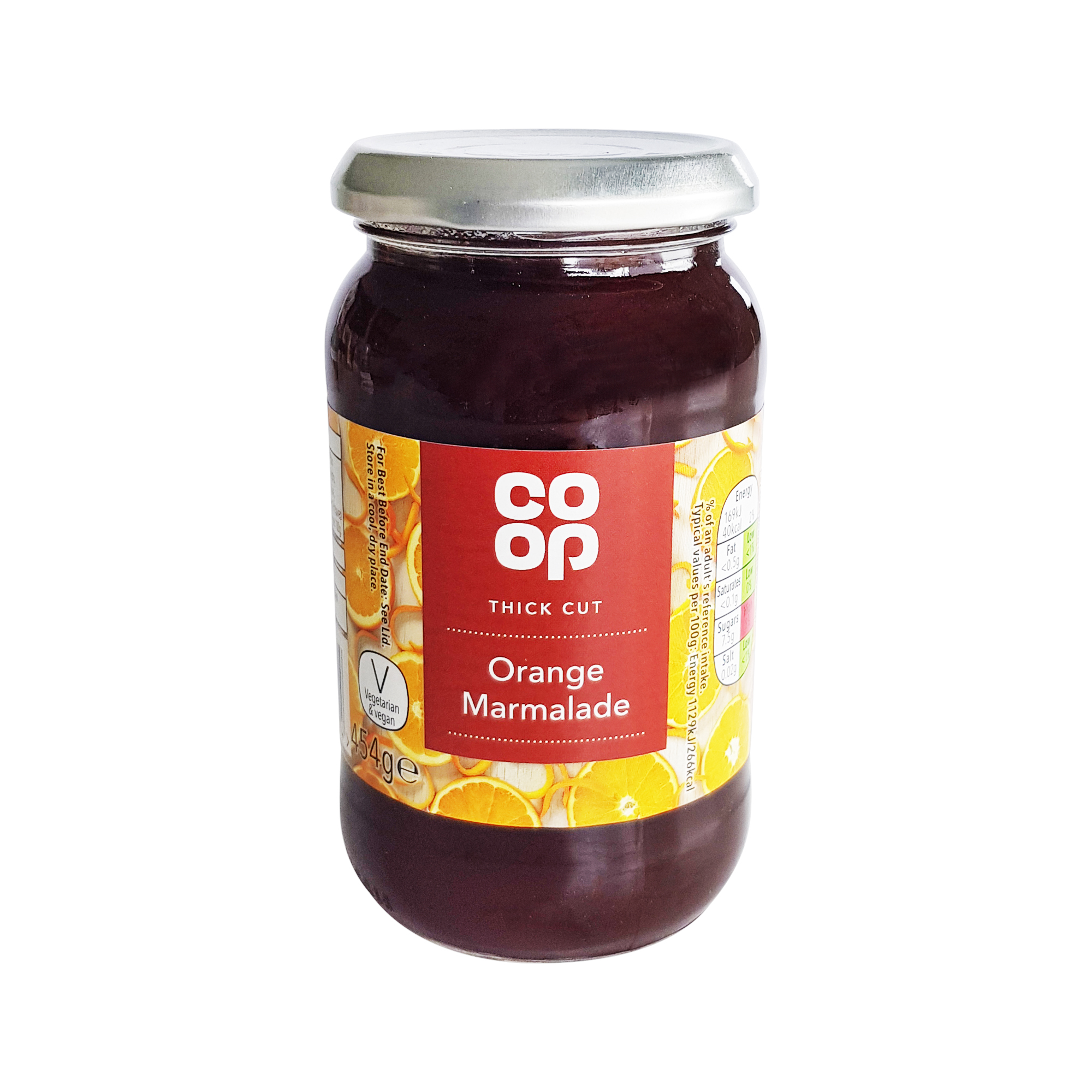 Co-op Thick Cut Orange Marmalade (454g)