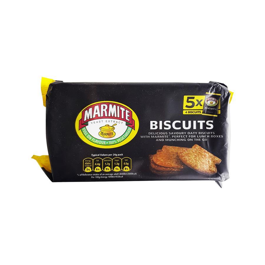 Marmite Yeast Extract Biscuits (120g)