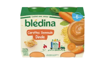 Bledina Carrot & Ham Dish (2x200 g)