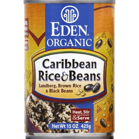 Eden Organic Bean &Caribbean Rice Mix 425g