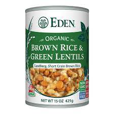 Eden Organic Brown Rice & Lentil Blend 425G