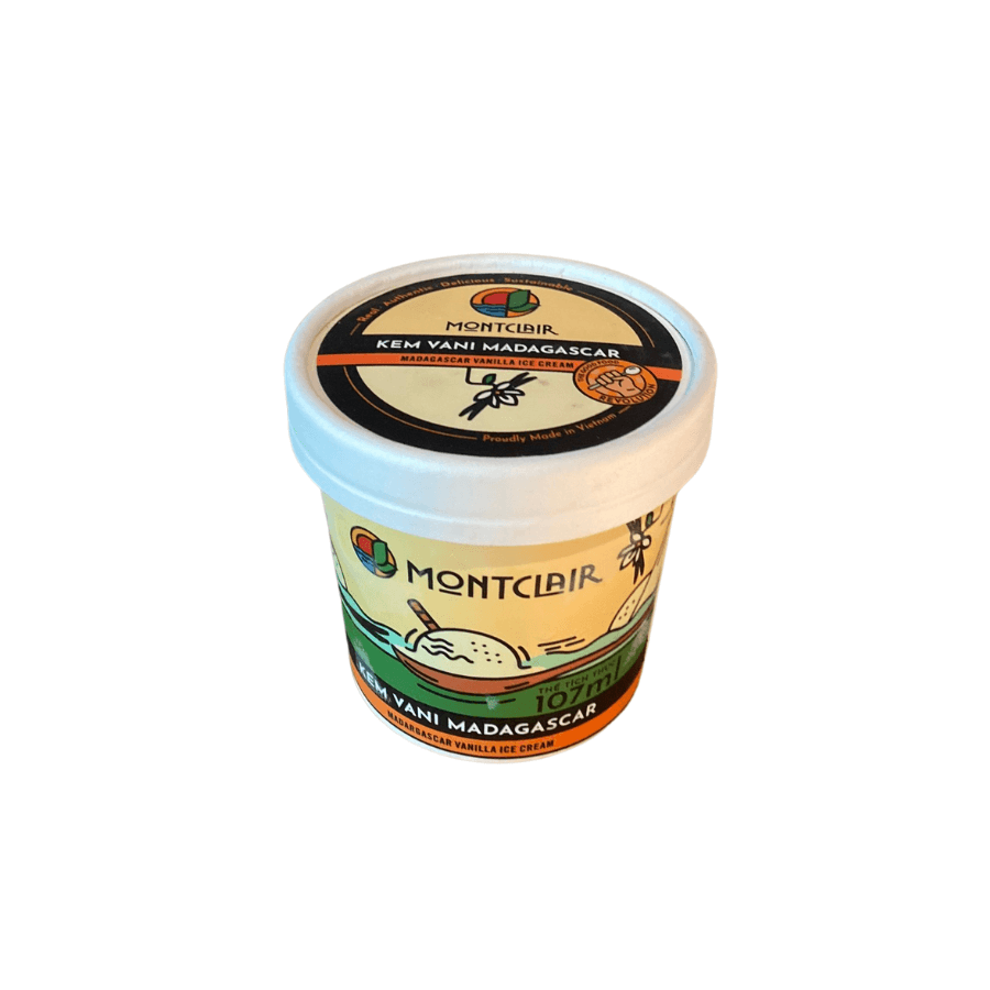 Montclair Madagascar Vanilla Bean Ice Cream (107ml)