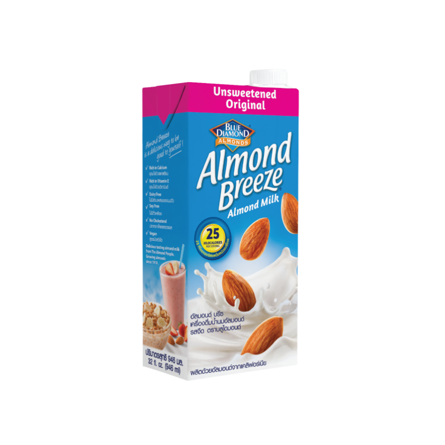 Almond Breeze Unsweetened Almond Milk (946ml)