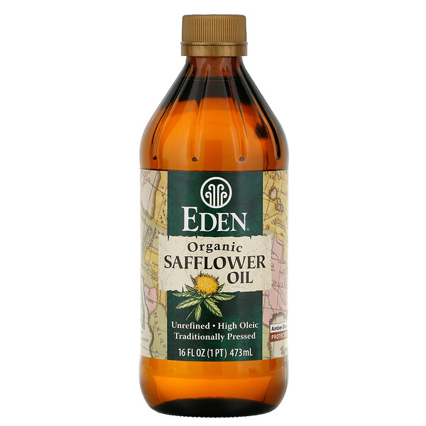Eden Organic safflower oil (473ml)