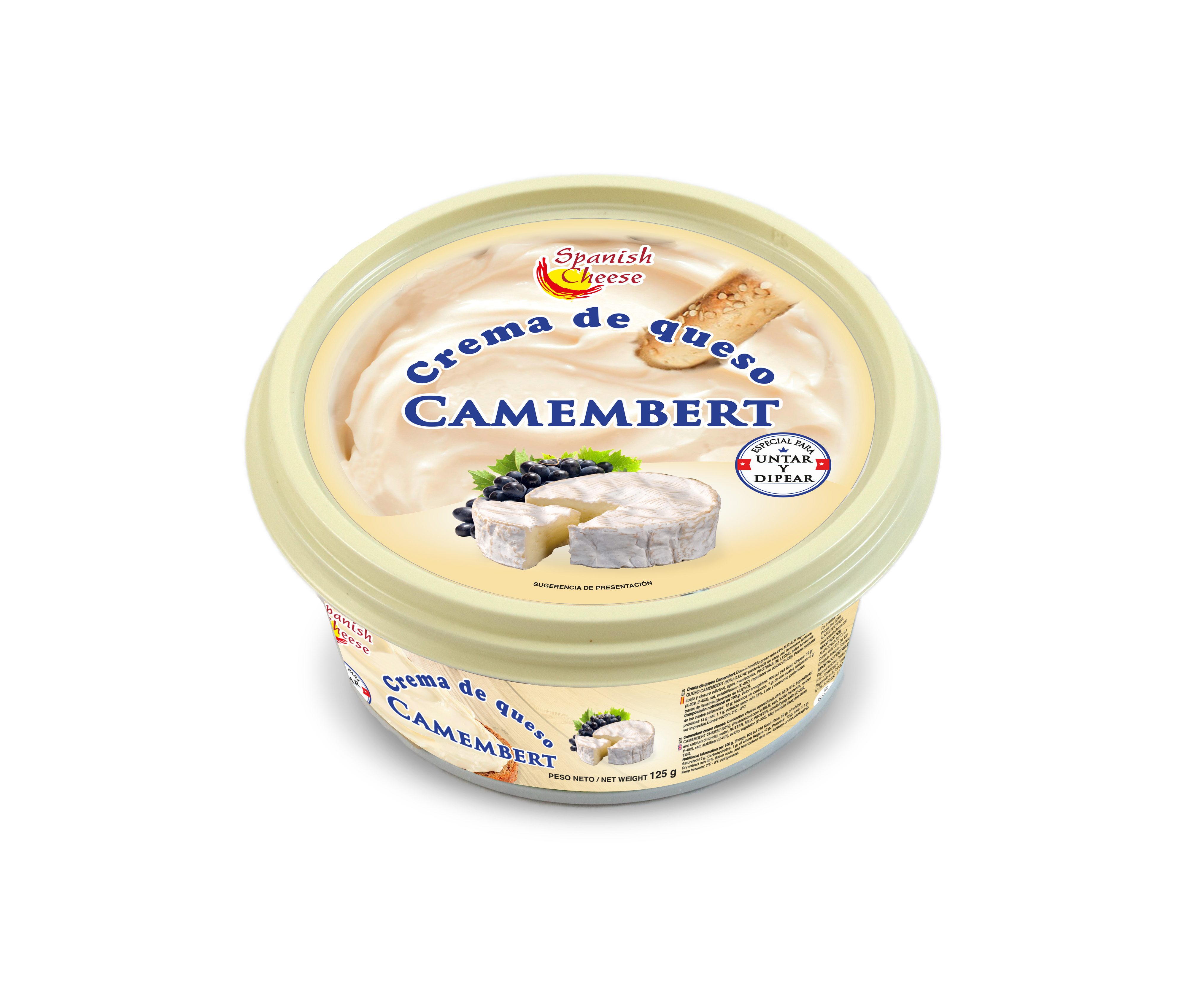 Spanish Camembert Cream Cheese (125g)