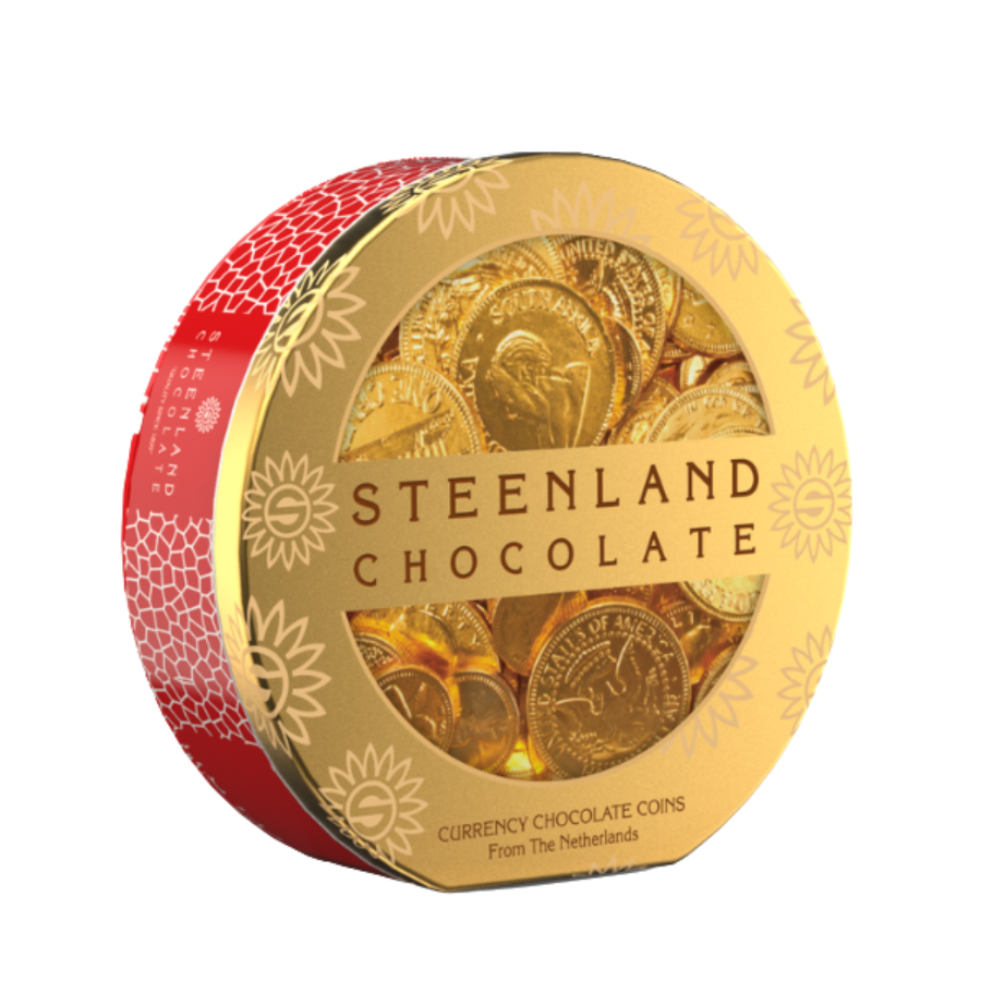 Steenland Golden Milk Chocolate Coin (180g)