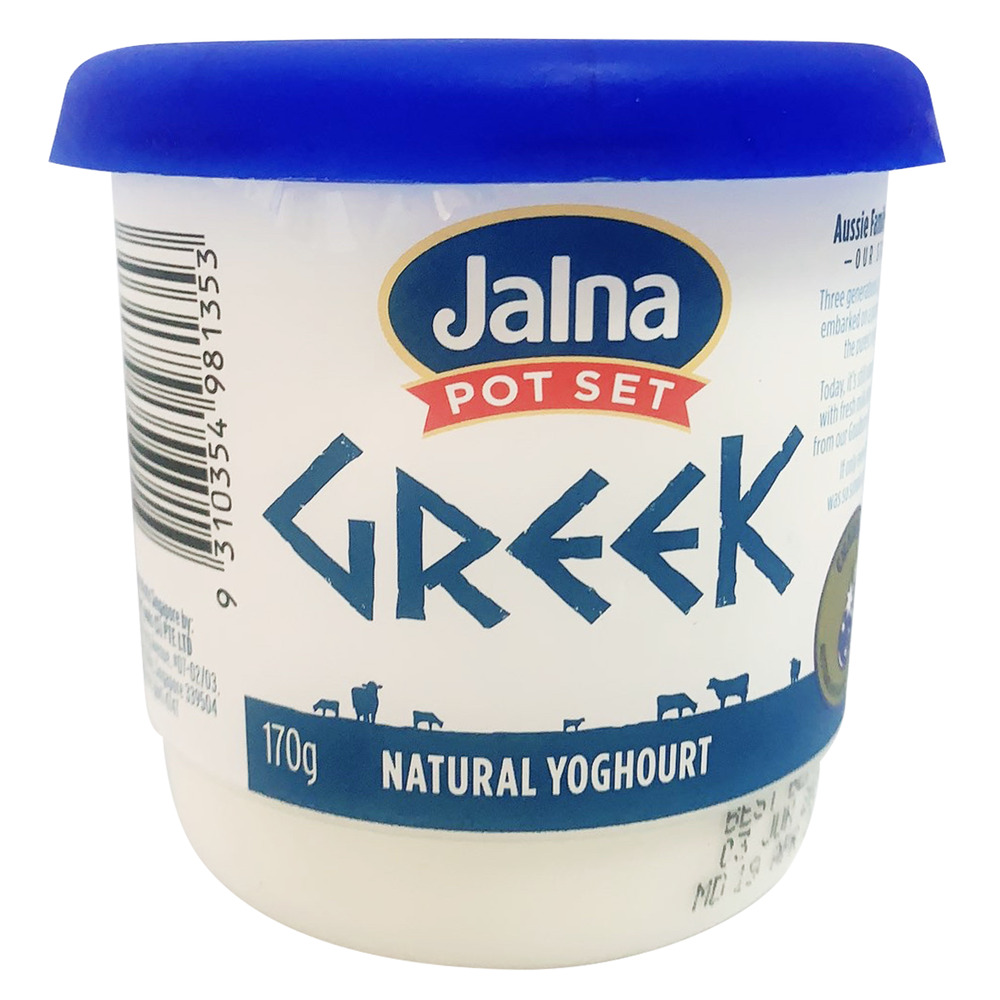 Jalna Greek Yoghurt Natural (170g)