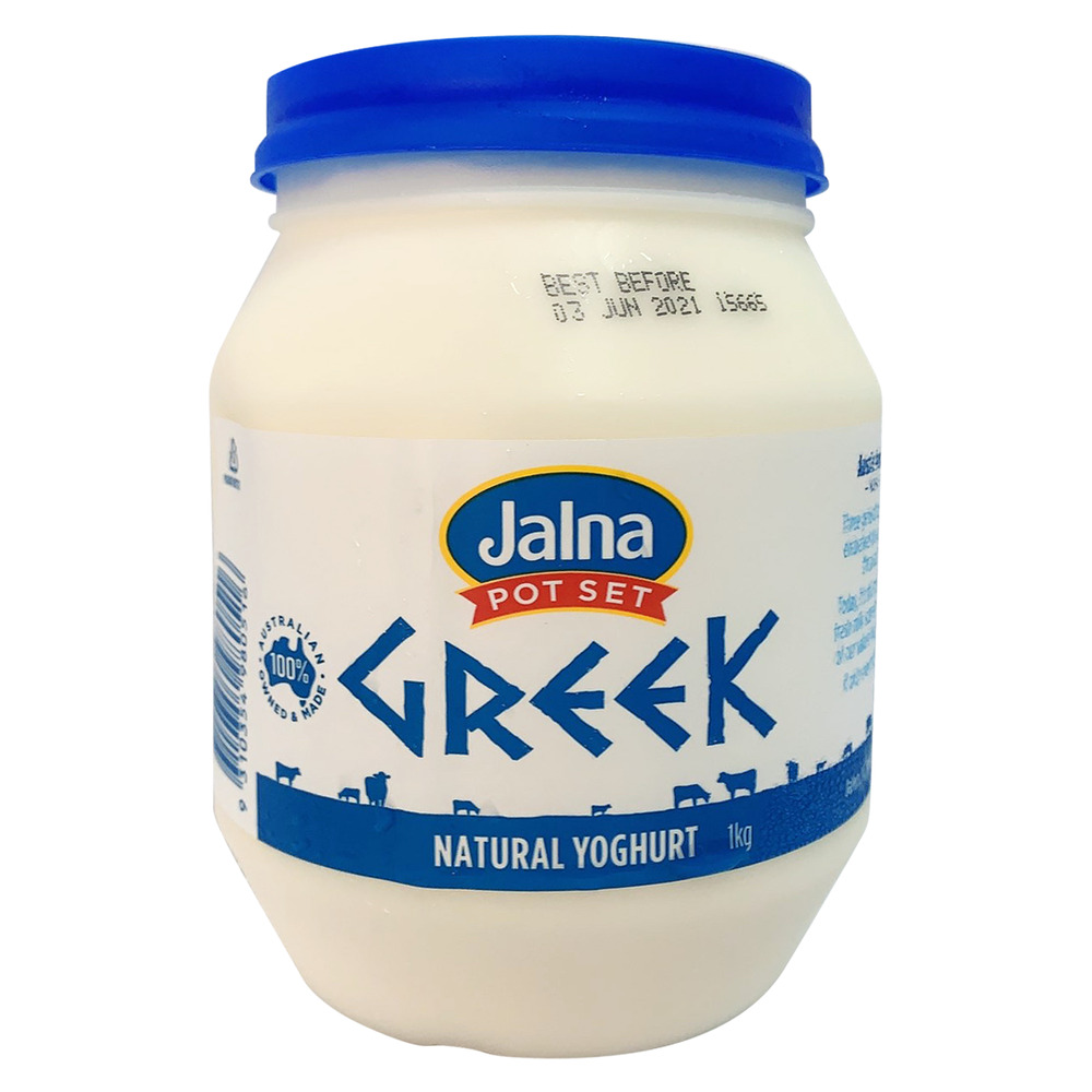 Jalna Greek Yoghurt Natural (1kg)