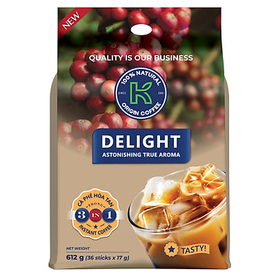 K-Coffee Delight Instant Milk Coffee (612g)