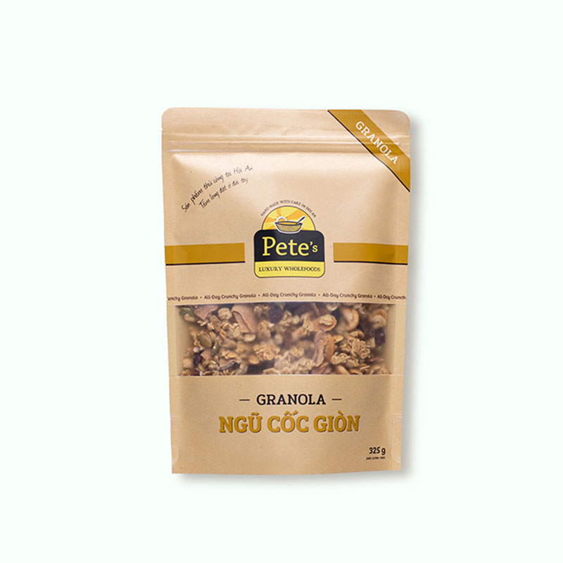 Pete All-day Crunchy Granola Cereal (325g)
