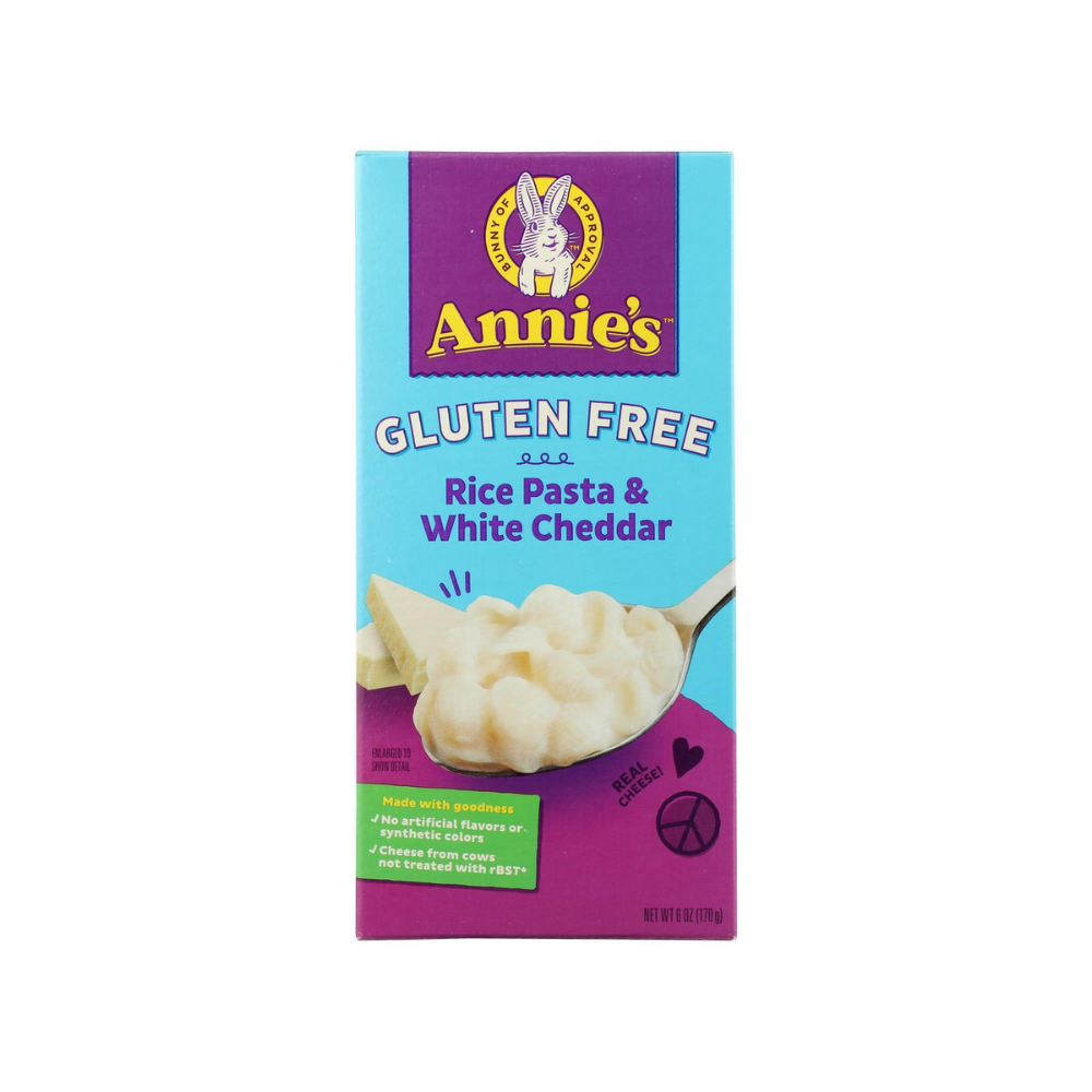 Annie's GF Rice Pasta Cream WhCheddar (170g)