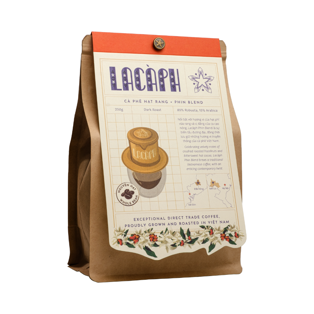 Lacàph Phin Blend Coffee Beans (250g)