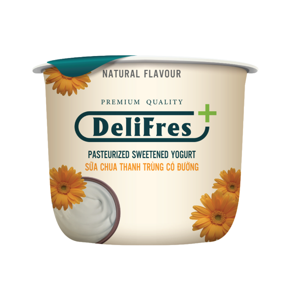 DeliFres Yogurt Sweetened (4x80g)