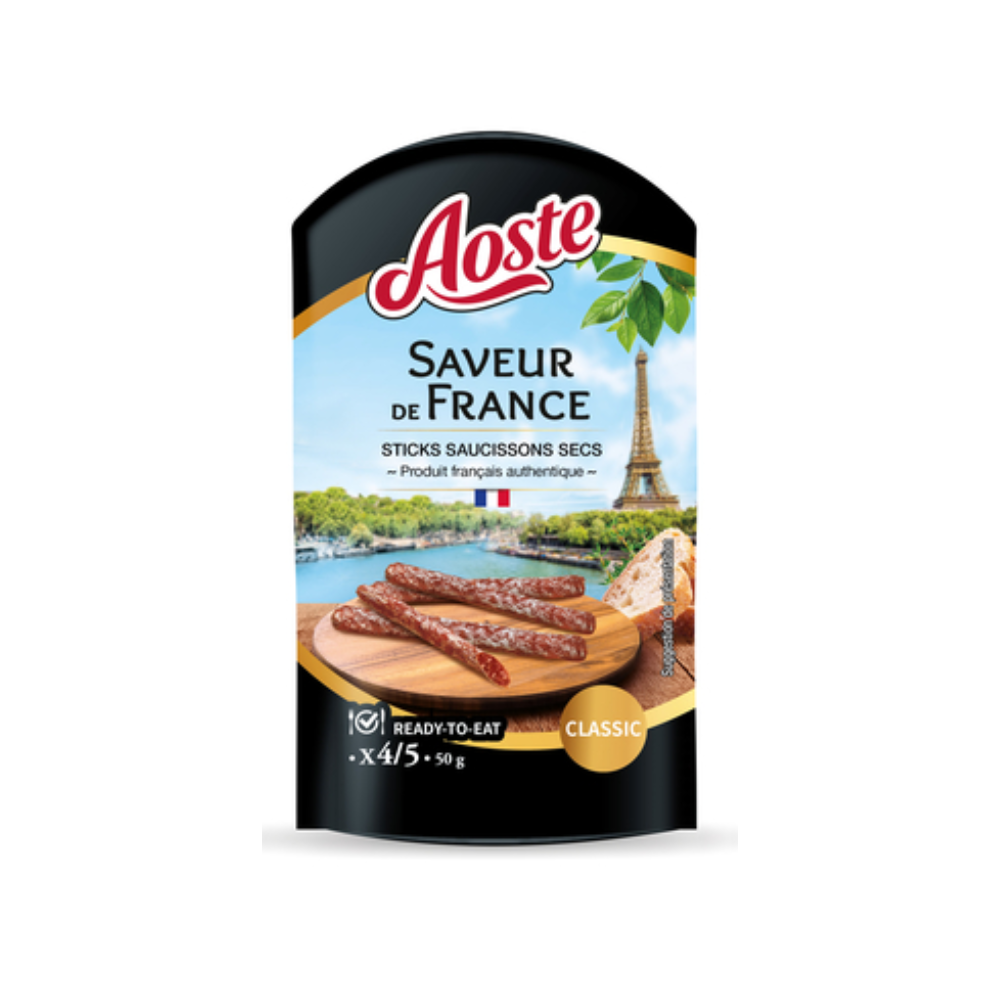 Aoste Dried Sausage Sticks (50g)