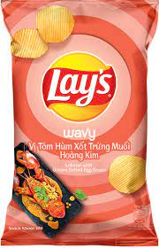 Lay's Wavy Lobster & Golden Salted Egg (95g)