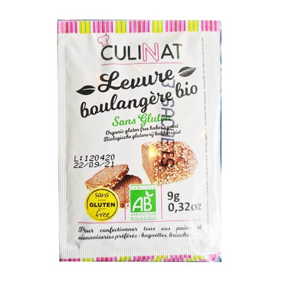 Culinat Organic Gluten Free Baking Yeast (9g)