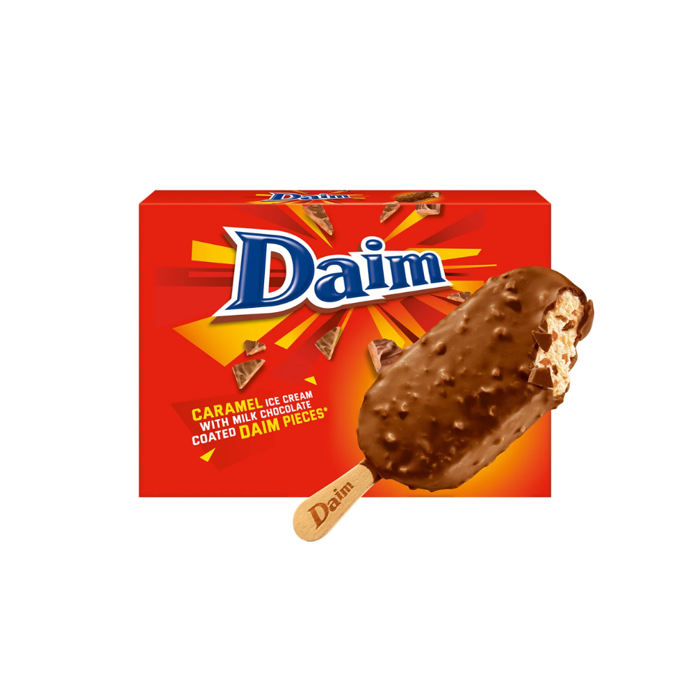 Daim Ice Cream Mini Stick x4 (284g)