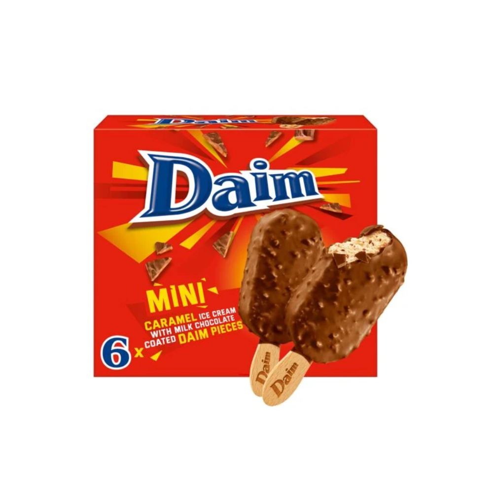Daim Ice Cream Mini Stick x6 (216g)