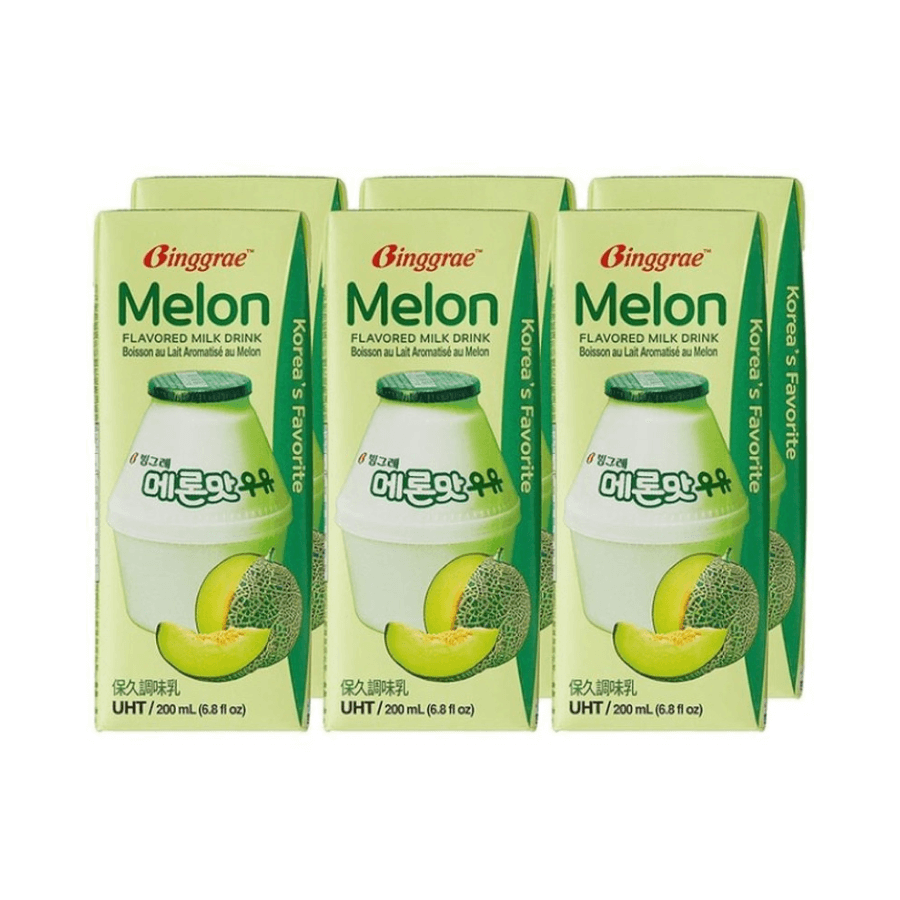 Binggrae UHT Milk Melon (6x200ml)