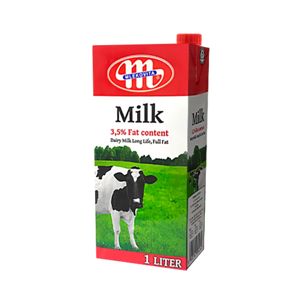 Mlekovita UHT Milk Full Cream 3.5% Fat (1L)