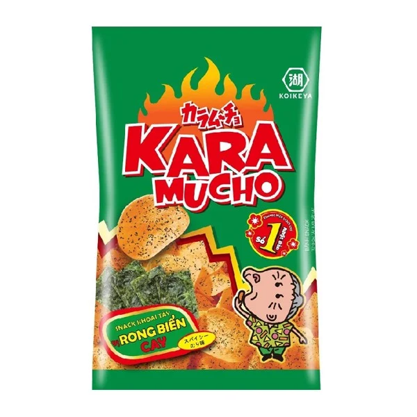 Karamucho Potato Chips Spicy Seaweed Fla(80g)