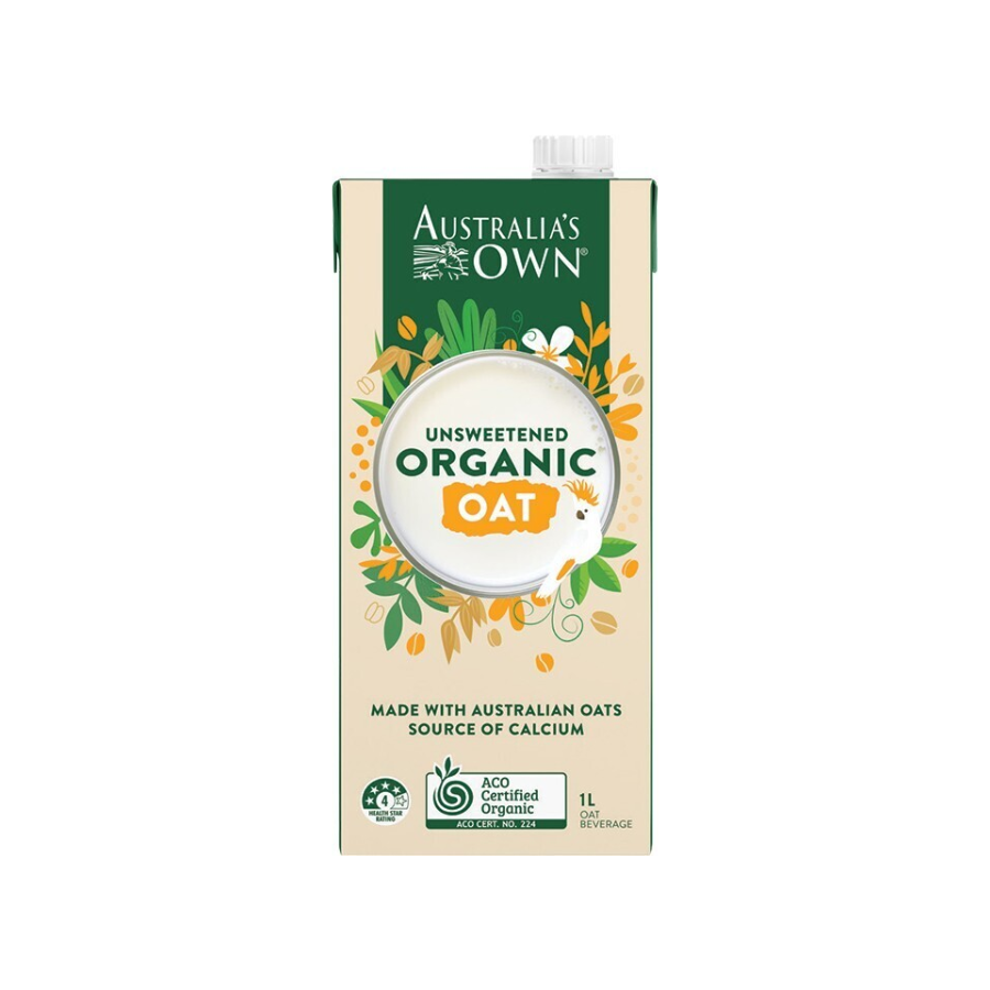 Australia's Own Unsweetened Organic Oat (1L)