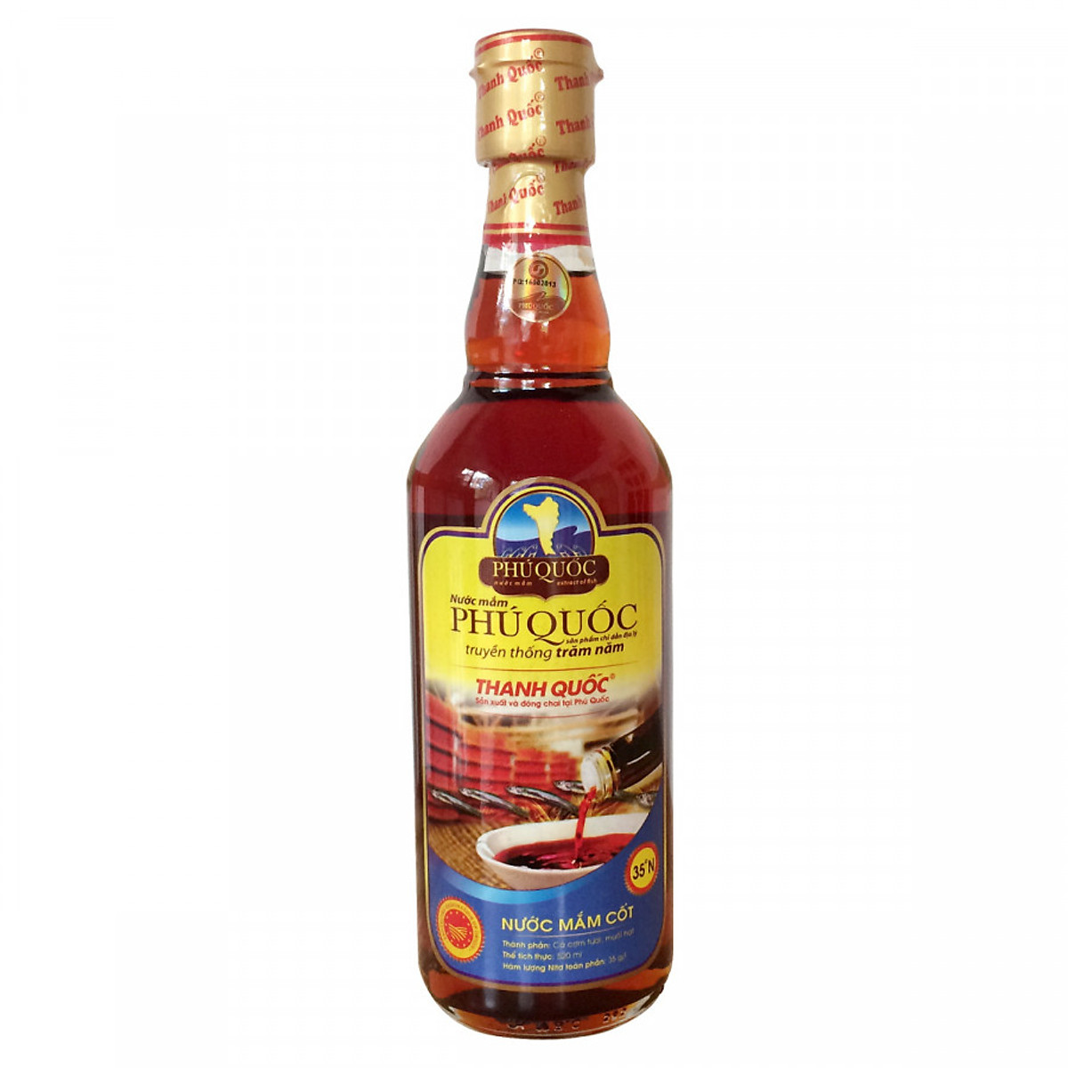 Thanh Quoc Phu Quoc Fish Sauce 35°N (520ml)