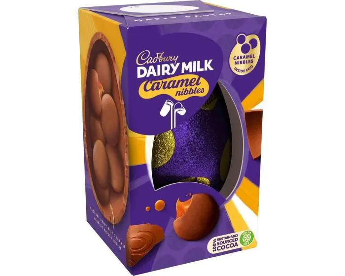 Cadbury Caramel Nibbles Egg Chocolate (96g)