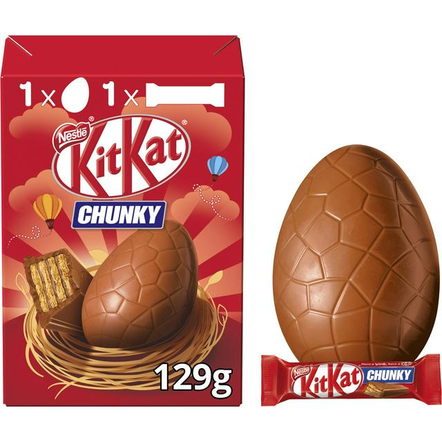 KitKat Chunky Medium Chocolate Egg (129g)