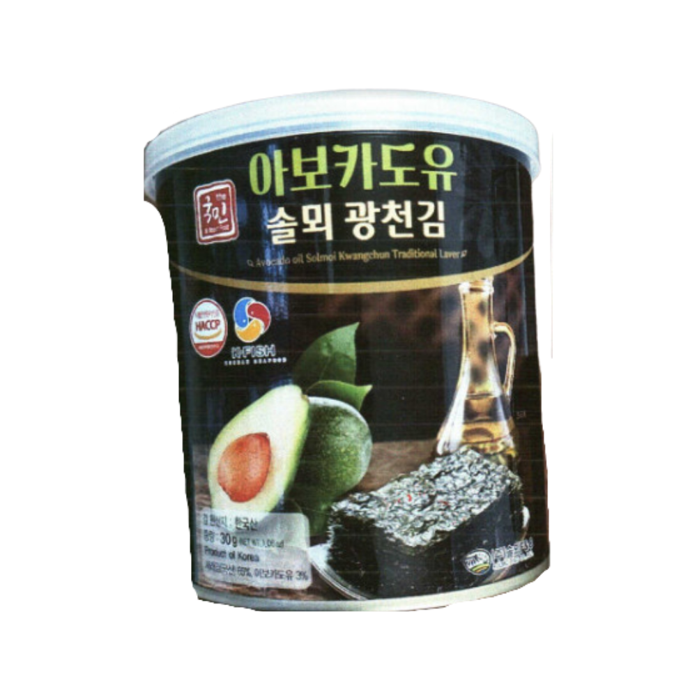 Solmoi Seeweed Avocado Flavour (30g)