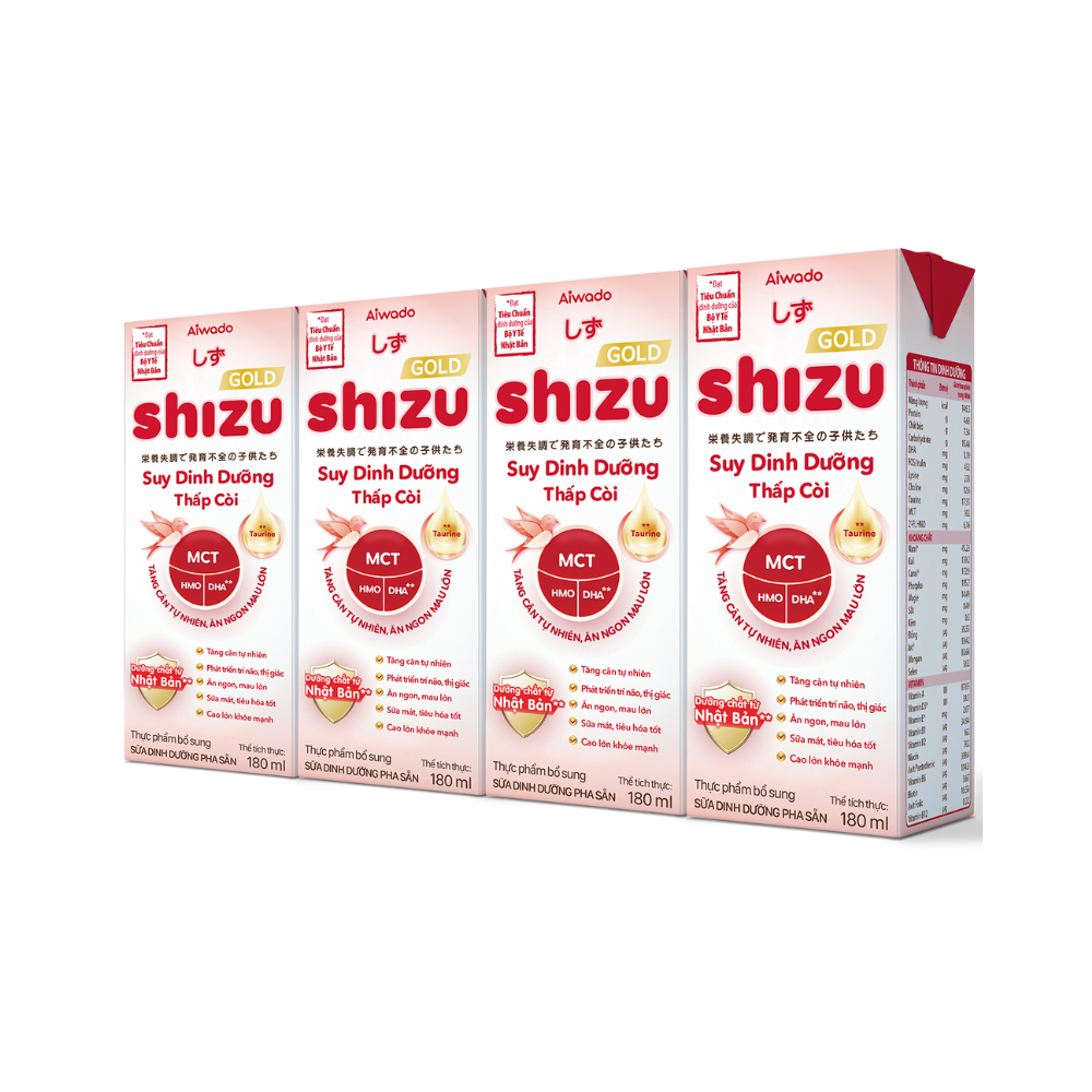 Aiwado Shizu Milk for Malnourished (4x180ml)