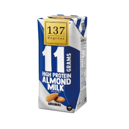 137 Degrees High Protein Almond Milk Original (3x180ml)