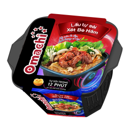 Mì Omachi lẩu xốt Bò hầm ( 273gr)