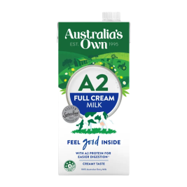 Australia's Own UHT Milk Full Cream A2 (1L)