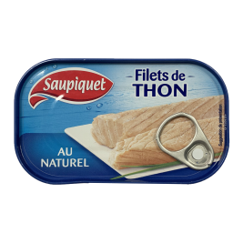 Saupiquet Tuna Fillets Natural (81g)