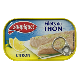 Saupiquet Tuna Fillets Lemon (115g)
