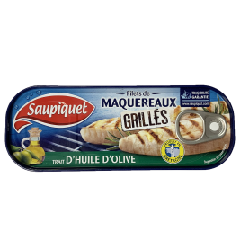 Phi Lê  Cá Thu Nướng Ngâm Dầu Ôliu Saupiquet120g