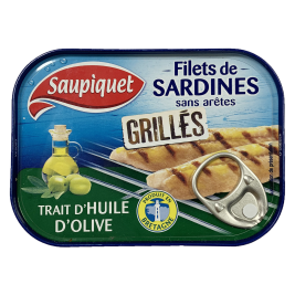 Phi Lê  Cá Mòi Nướng Ngâm Dầu Ôliu Saupiquet 70g